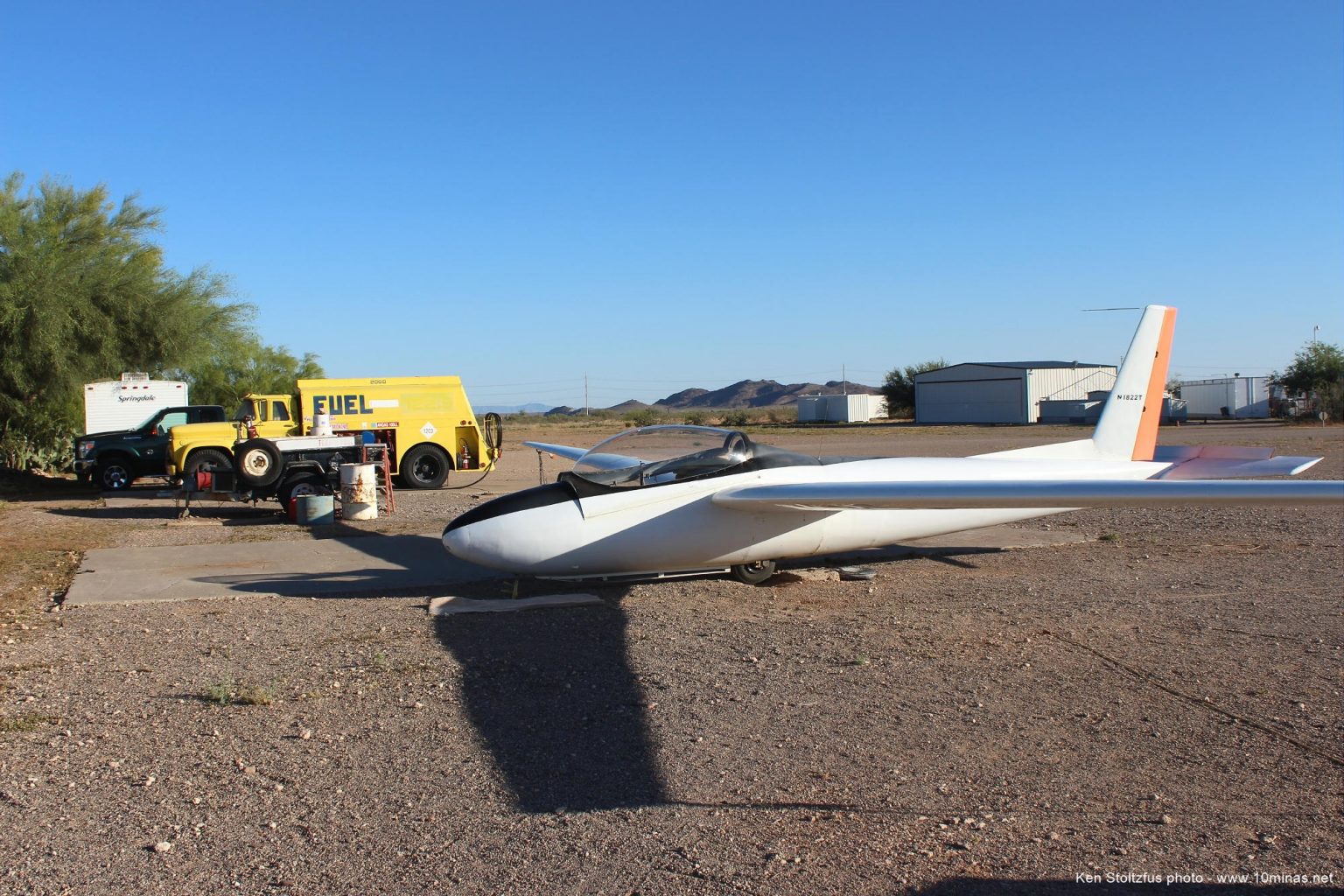 Schweizer SGS 232 glider N1822T, ’64, at Pleasant Valley, Phoenix, AZ 517 10Minas Blog